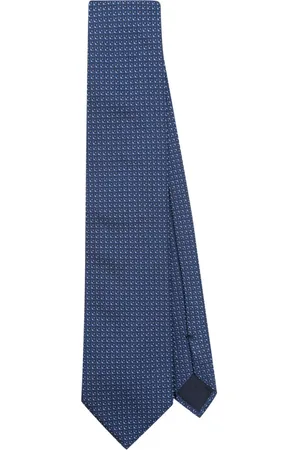corneliani Geometric-jacquard tie
