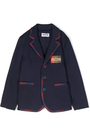 Moschino Logo-tag jacket
