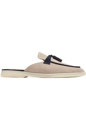 Scarosso Lucrezia tassel suede mules