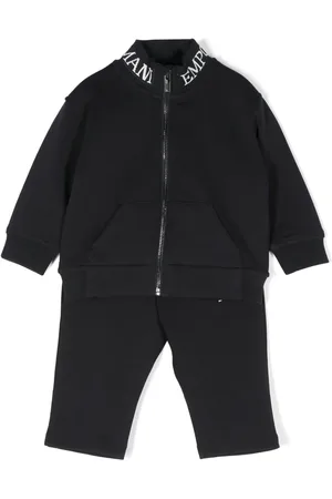 Emporio Armani Logo-intarsia tracksuit