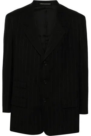 YOHJI YAMAMOTO Pinstriped blazer