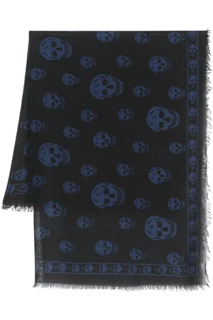 Alexander McQueen Skull-print scarf