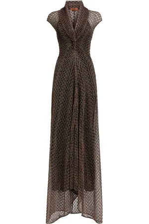 Missoni Lam?? lace maxi dress