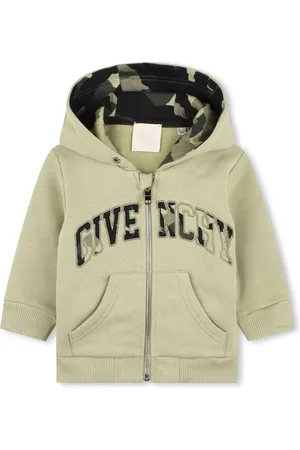 Givenchy Camouflage-print zip-up hoodie