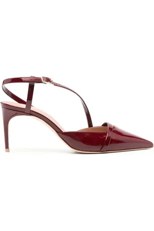 Serafini 80mm patent-leather pumps