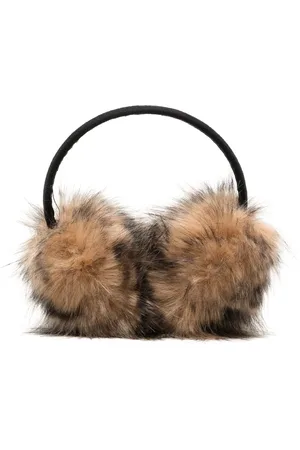 Unreal Fur Leopard print faux-fur earmuffs