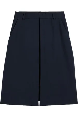 Ami Wide-leg panelled shorts