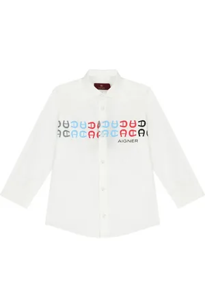 Aigner Logo-print cotton shirt