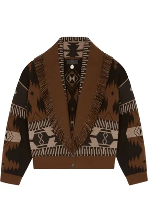 Alanui Patterned-jacquard cardigan