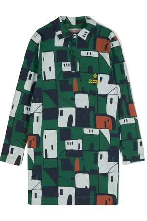 The Animals Observatory Dragon house-print dress