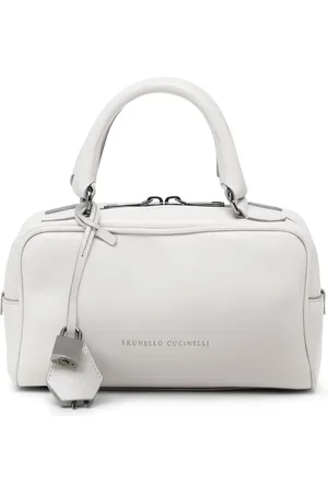 Brunello Cucinelli Small Boston Explorer leather tote bag