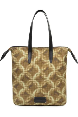 DRIES VAN NOTEN Chain-print cotton tote bag