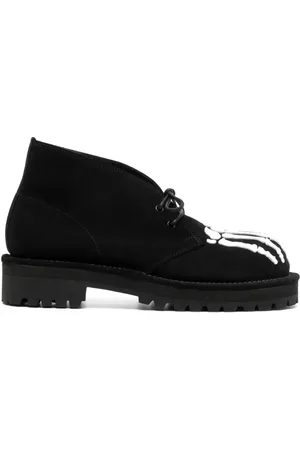 Takahiromiyashita The Soloist Skeleton-print Derby shoes
