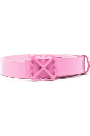 OFF-WHITE Arrows-buckle leather belt