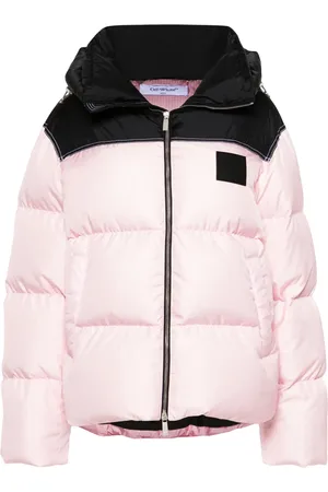 OFF-WHITE Logo-appliqué puffer jacket