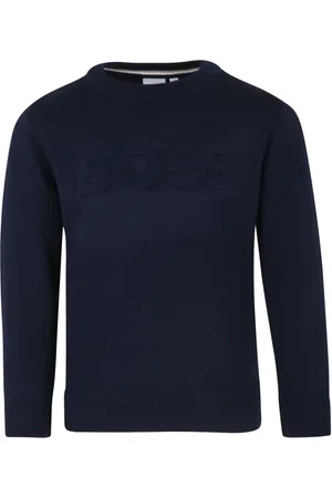 HUGO BOSS Logo-embossed jumper
