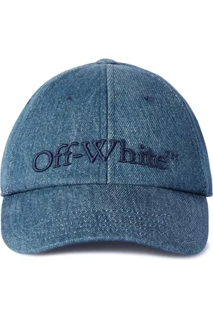 OFF-WHITE Embroidered denim cap