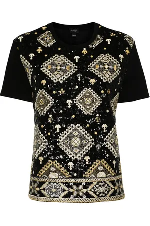 Giambattista Valli Sequin-embelished T-shirt