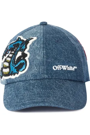 OFF-WHITE Appliqué denim cap