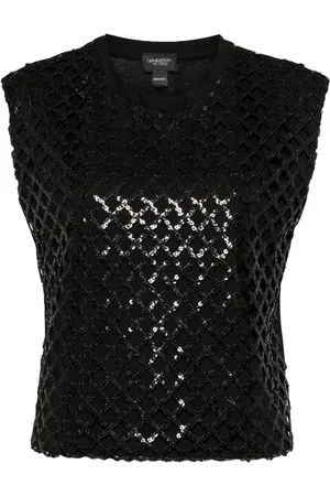 Giambattista Valli Sequin-embelished tank top