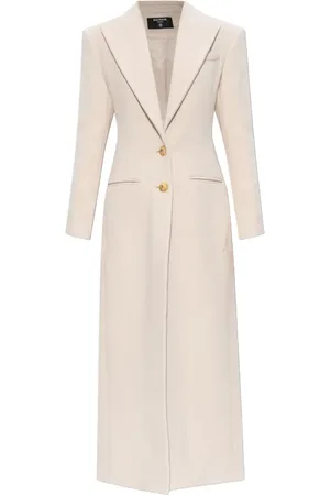 Balmain Single-breasted maxi coat