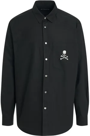 MASTERMIND Embroidered cotton shirt