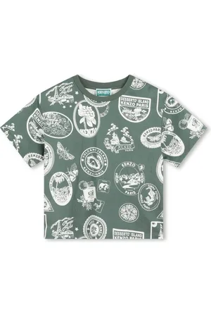Kenzo Graphic-print cotton T-shirt