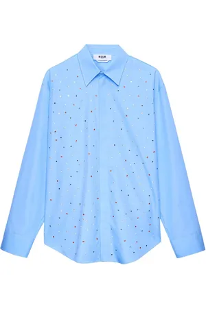 Msgm Stud-embellished shirt