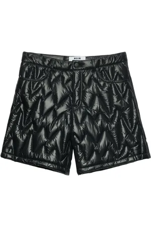 Msgm Appliqué quilted shorts