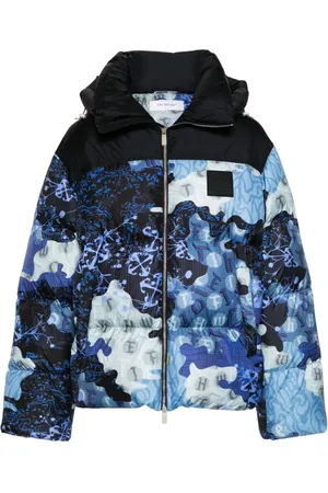 OFF-WHITE Camo down jacket