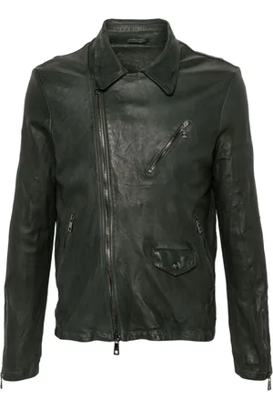 GIORGIO BRATO Leather biker jacket