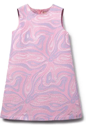 PUCCI Junior Marmo-jacquard dress