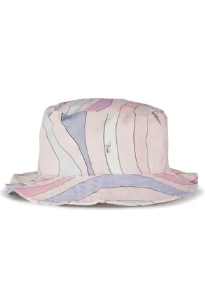 PUCCI Junior Marmo-print sun hat