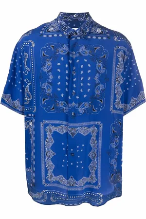 Etro Bandana-print silk shirt