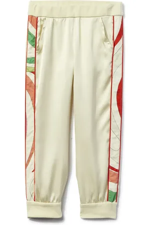 PUCCI Junior Iride-print trousers