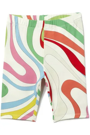 PUCCI Junior Marmo-print shorts