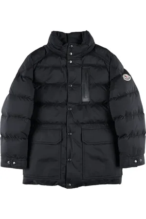 Moncler Klopas logo-patch padded jacket