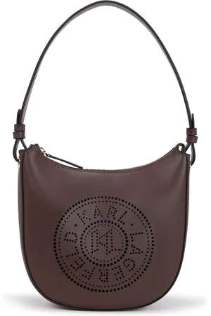 Karl Lagerfeld K/Circle Moon leather shoulder bag
