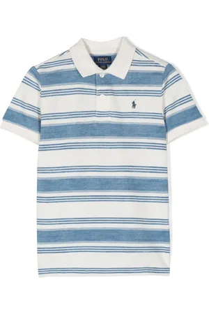 Ralph Lauren Striped cotton polo shirt