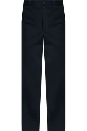 Giorgio Armani Straight-leg cotton trousers