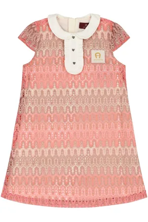 Aigner Appliqué lace dress