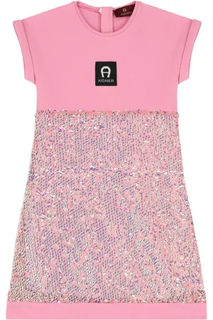 Aigner Sequinned appliqué dress