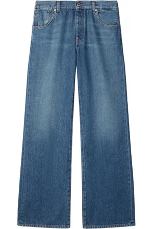 OFF-WHITE Wide-leg five-pocket jeans