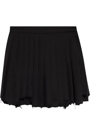Balenciaga High-waisted pleated mini skirt