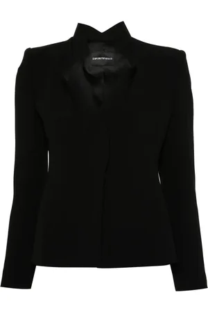 Emporio Armani Stand-up lapels blazer