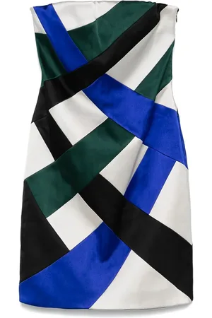 Giorgio Armani 2000s patchwork mini dress