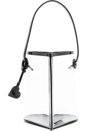 VASIC Heart Clear bucket bag