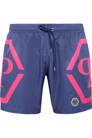 Philipp Plein Logo-print swim shorts