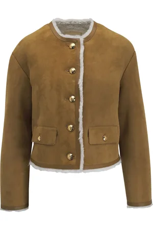 NILI LOTAN Suede lined jacket
