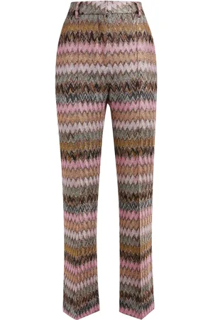 Missoni Metallic finish trousers